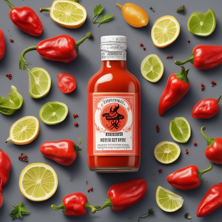 Fiery Ghost Pepper Hot Sauce