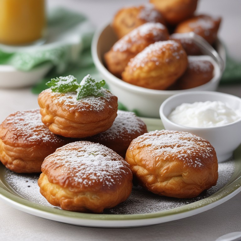 Irish Butter And Molasses Fritters