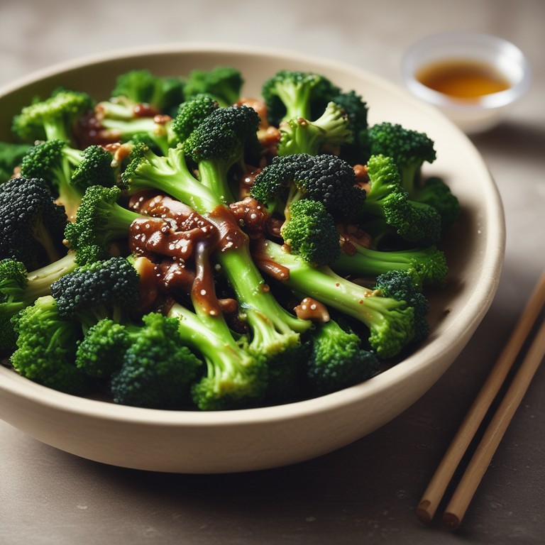 Knuspriger Asiatischer Brokkoli