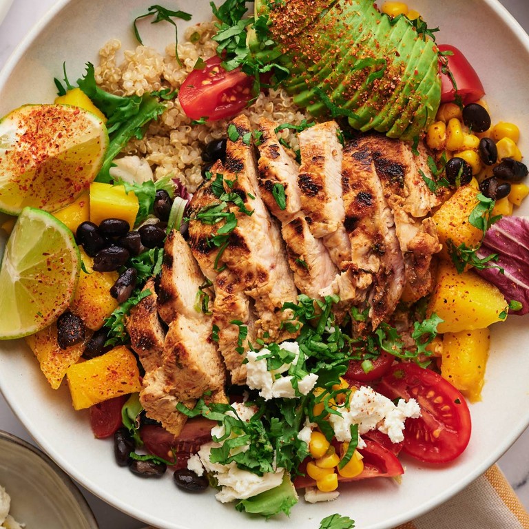 Grilled Chicken Quinoa Bowl