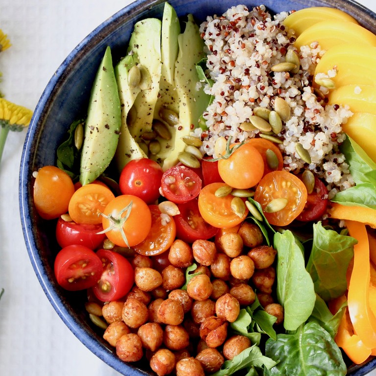 Chickpea and Quinoa Buddha Bowl