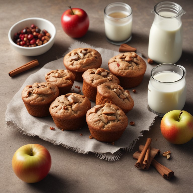 Healthy Apple Cinnamon Muffins