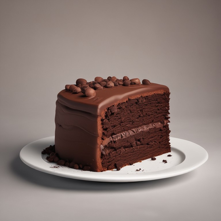 Decadent Chocolate Coco Powder Cake