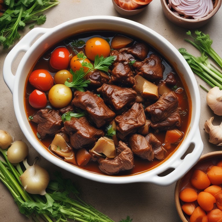 Slow-Cooked Oxtail Stew