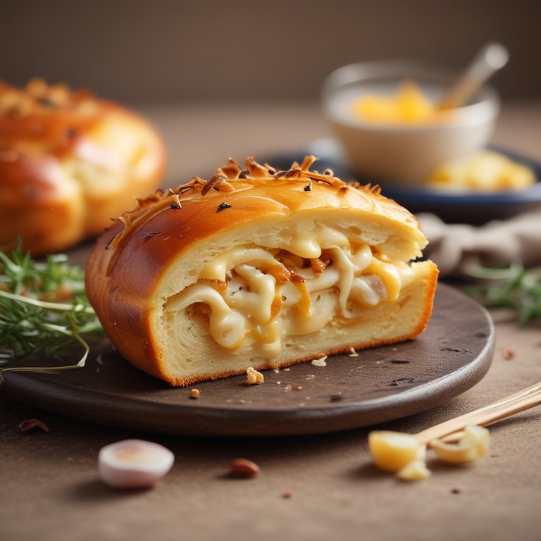 Cheesy Onion Bread