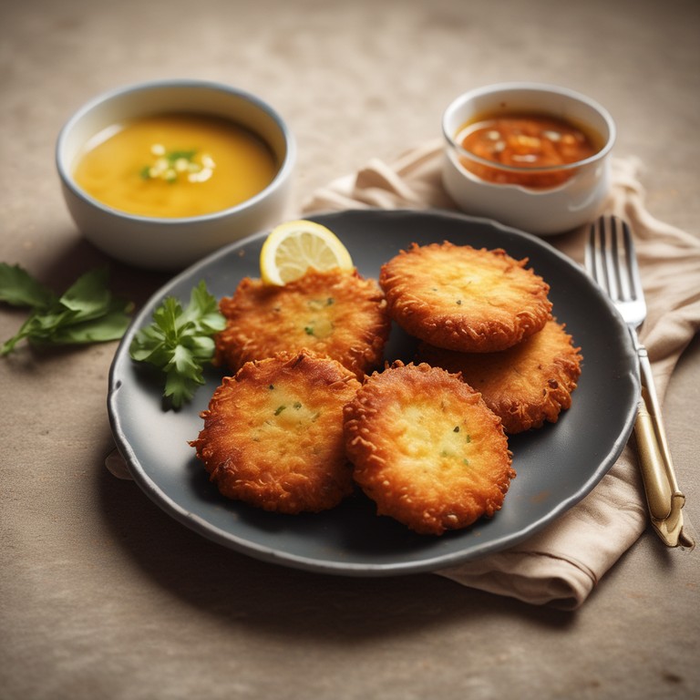 Crispy Potato Fritters