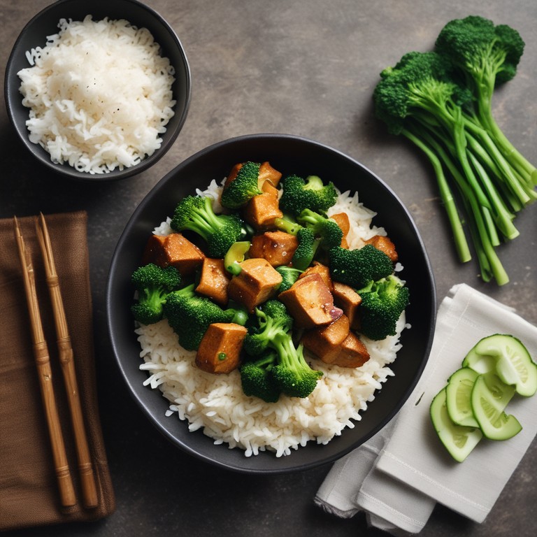 Asiatisches Brokkoli-Gericht