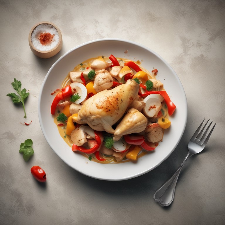 Kreative Fusion Gericht