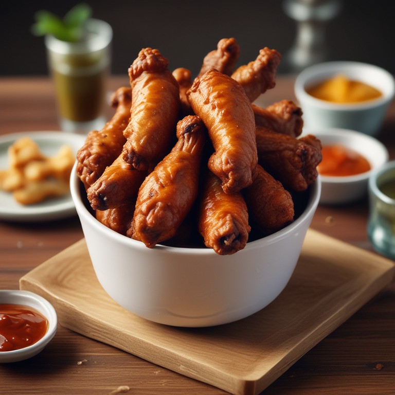Crispy Wingstop Wings with Signature Sauce
