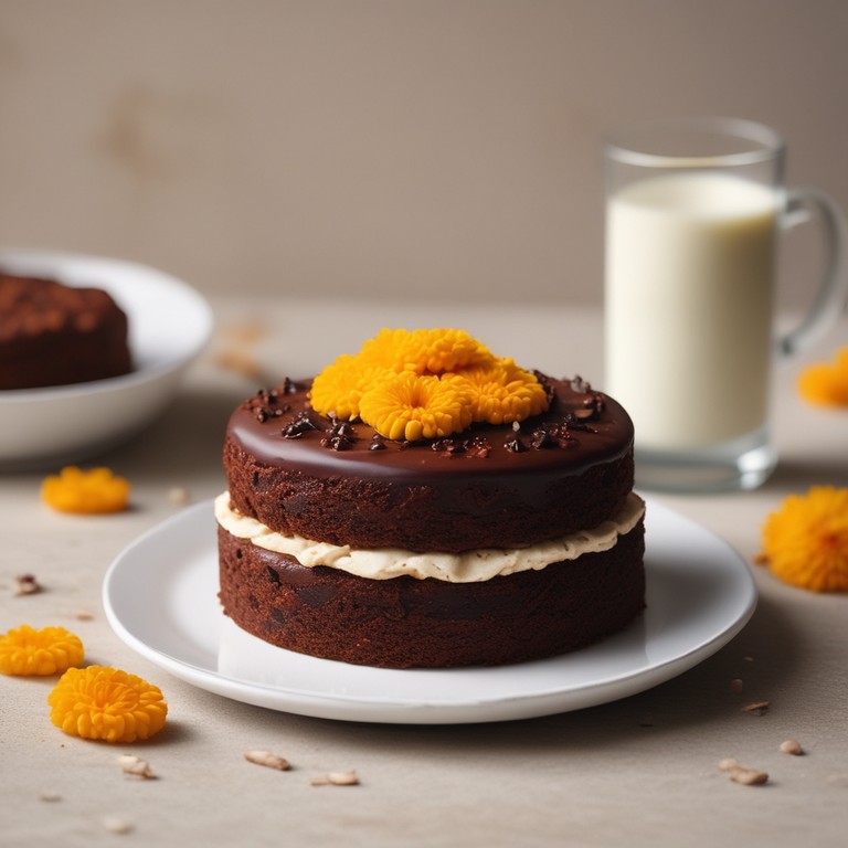 Sugar-Free Marigold Biscuit Cake
