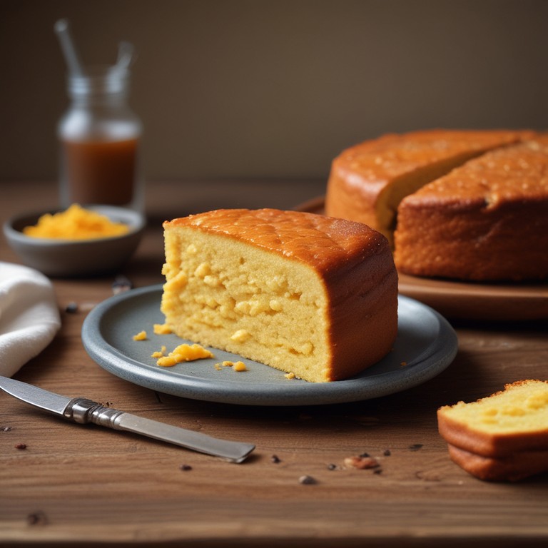 Bolo de Fubá Tradicional