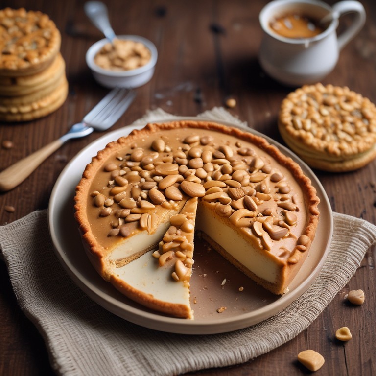 Torta de Amendoim Deliciosa