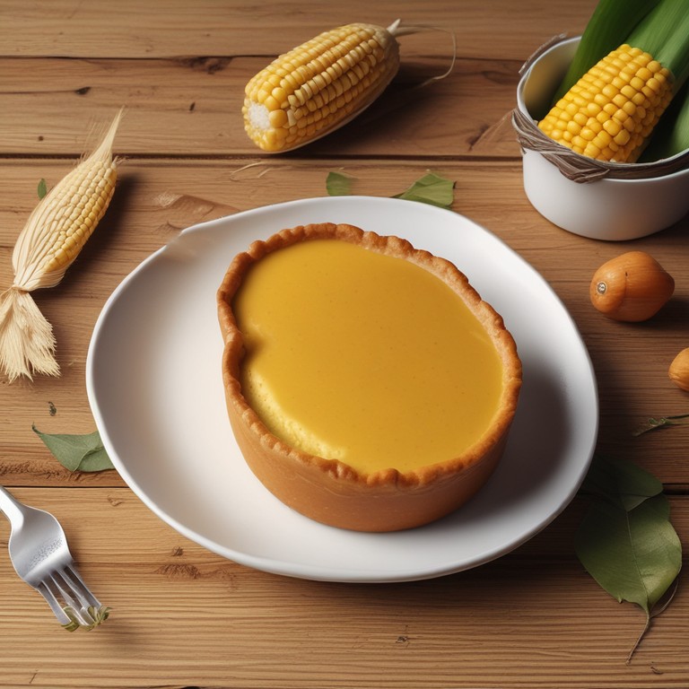 Pudim de Milho Cremoso