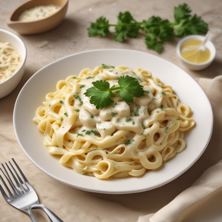 Creamy White Sauce Pasta