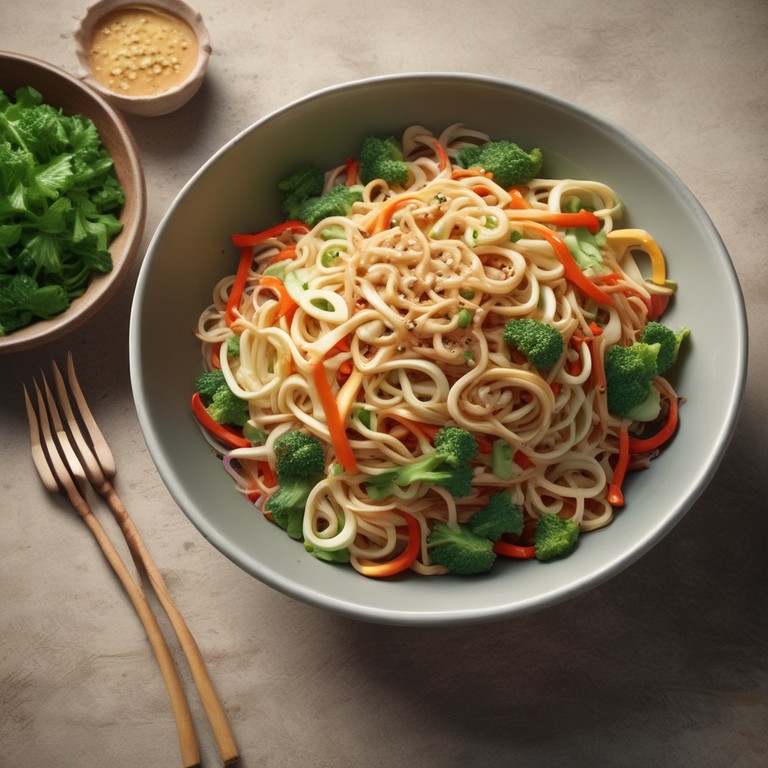 Asiatischer Nudelsalat