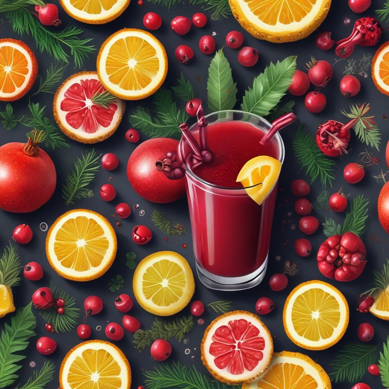 Festive Holiday Punch