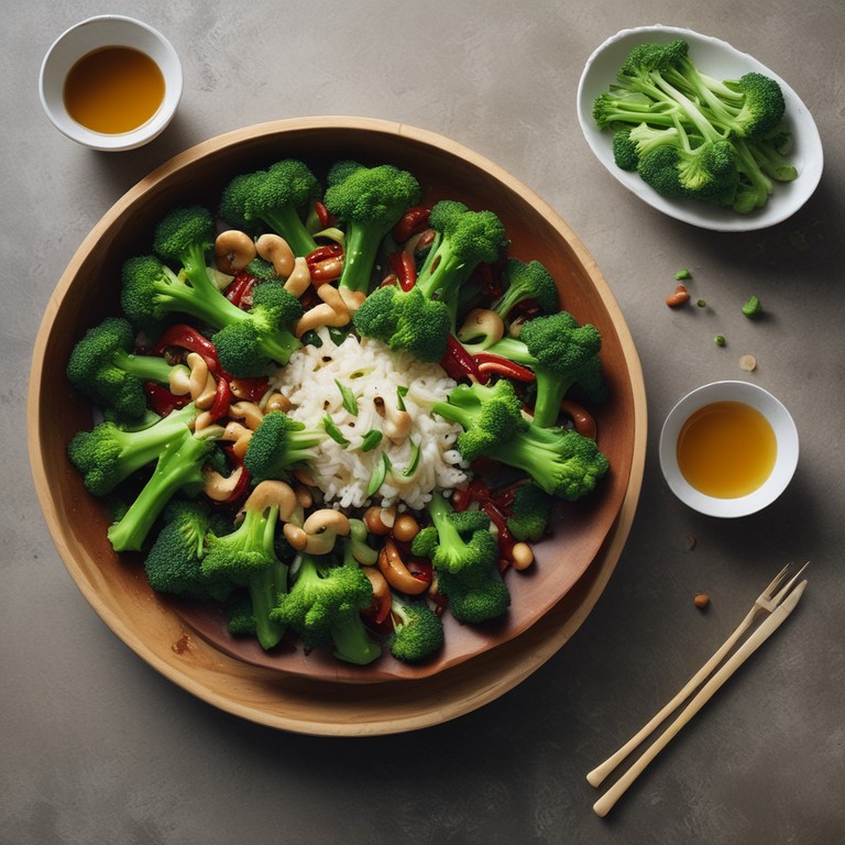 Asiatisches Brokkoli-Gericht