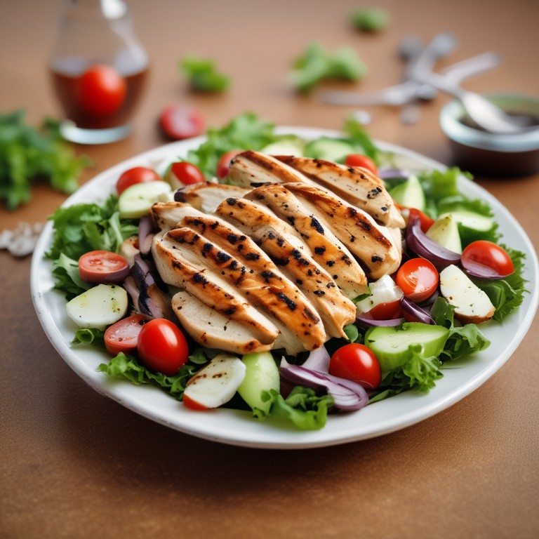 Healthy Grilled Chicken Salad