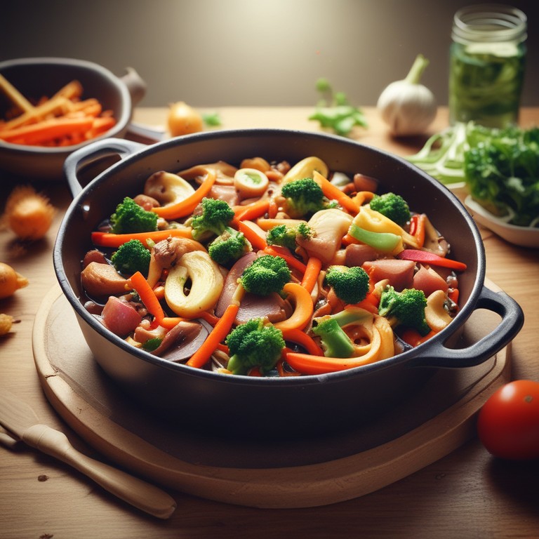 Savory Stir-Fried Vegetables
