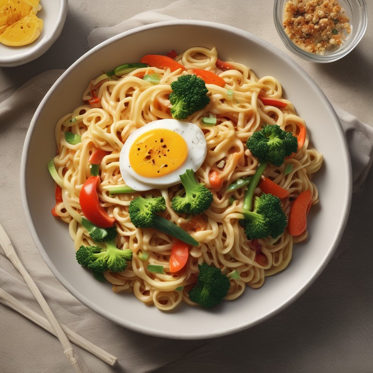 Egg Noodle Stir-Fry