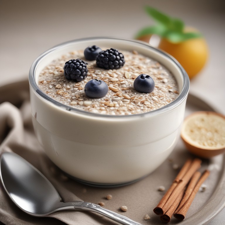 Chia Seed Oat Milk Pudding - Mr. Cook