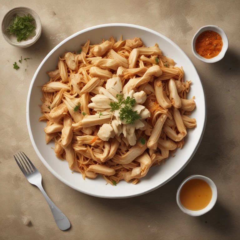 Frango Desfiado Fácil para Jantar