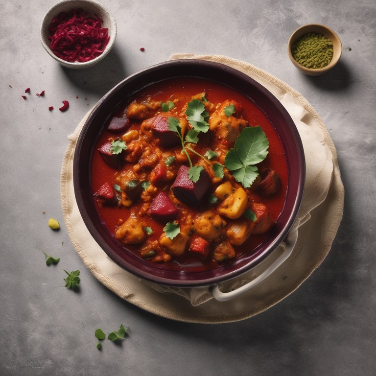 Beetroot and Moong Dal Curry