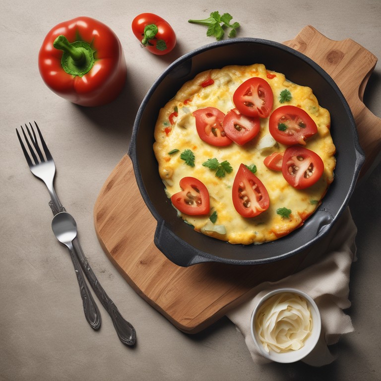 Fluffy Cheese Omelette