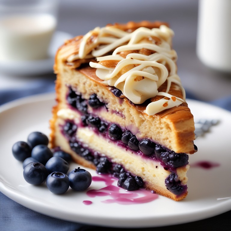 Almond Blueberry Bliss Cake