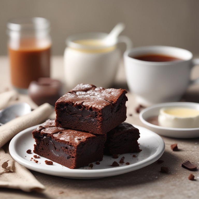 Deliciosos Brownies de Chocolate
