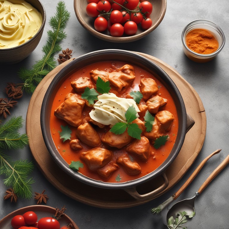 Christmas Butter Chicken