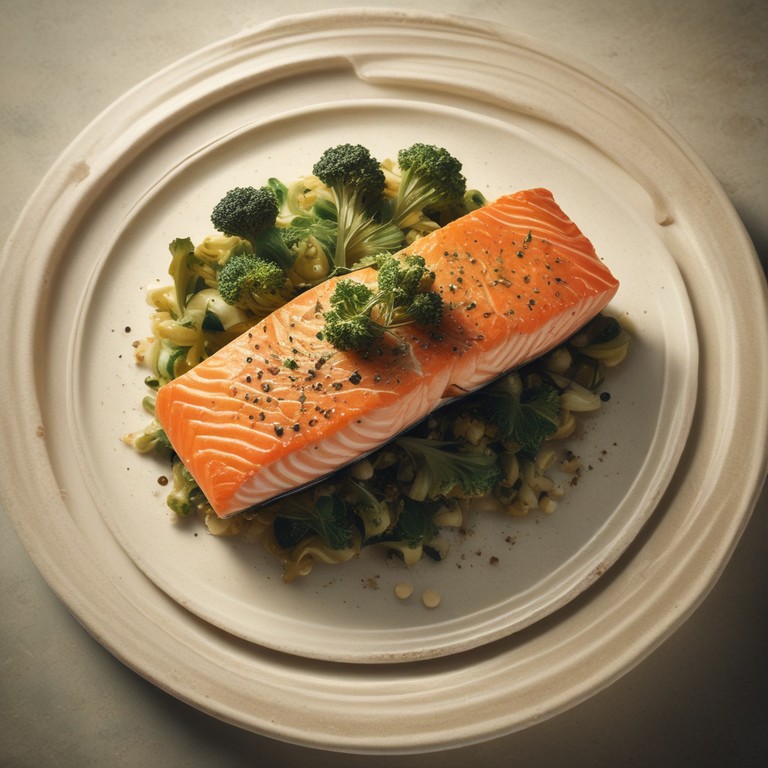 Gebackener Lachs mit Parmesan-Kräuterkruste - Mr. Cook