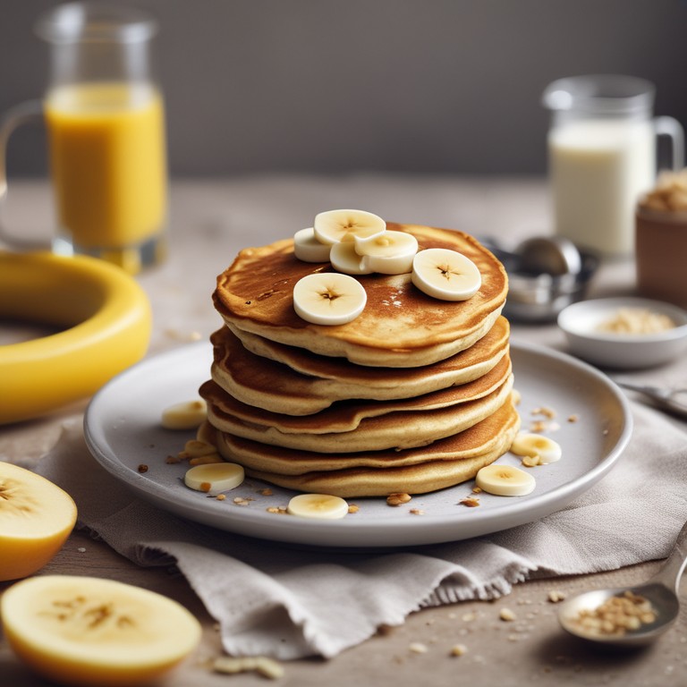 Crêpes Protéinées à la Banane et à l'Avoine