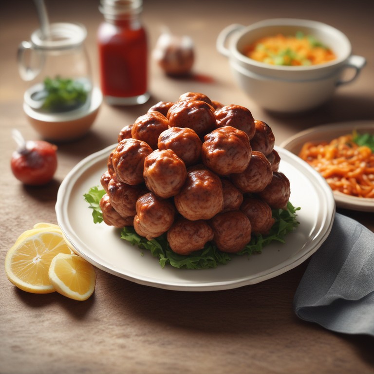 Délicieuses Boulettes de Viande Hachée
