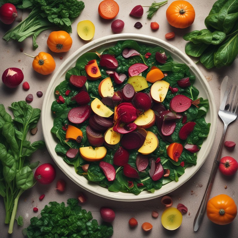 Salada Colorida de Legumes Cozidos