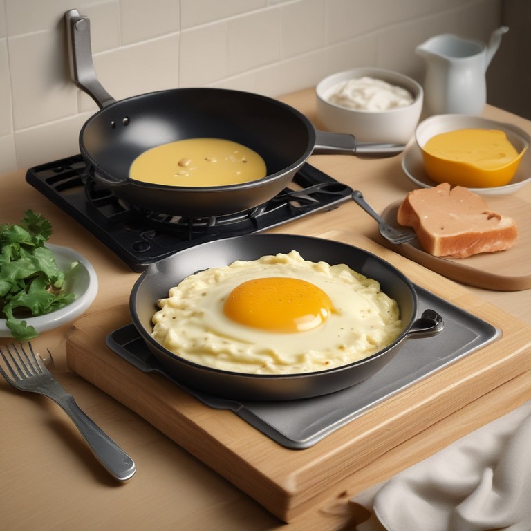Creamy Scrambled Eggs with Milk