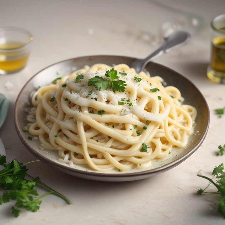 Creamy Garlic Parmesan Pasta