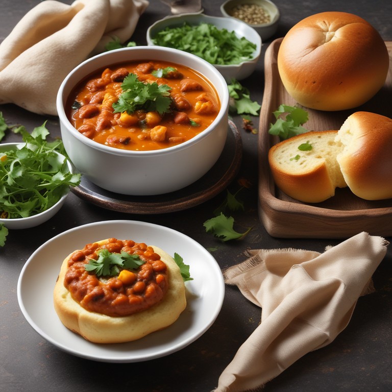 Spicy Pavbhaji Delight