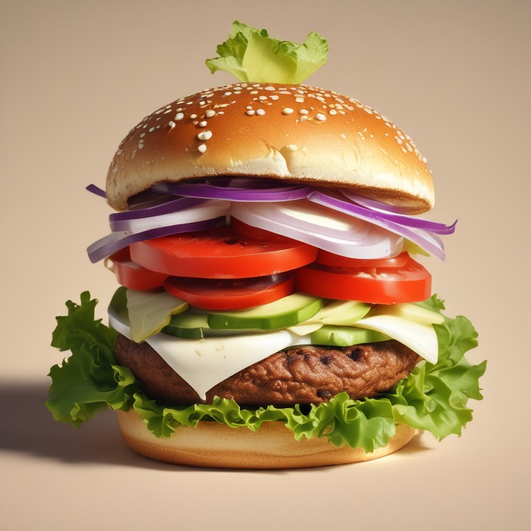 Burger Végétarien à la Mozzarella