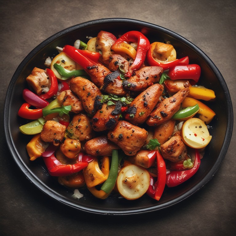 Black Pepper Chicken