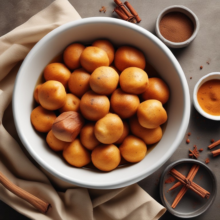 Zimtige Süße Kartoffelknödel