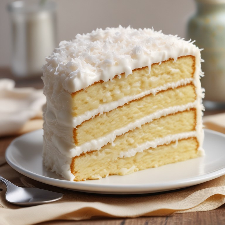 Torta de Coco Rellena
