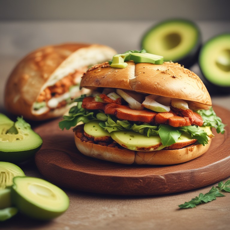 Tortas de Pollo con Aguacate