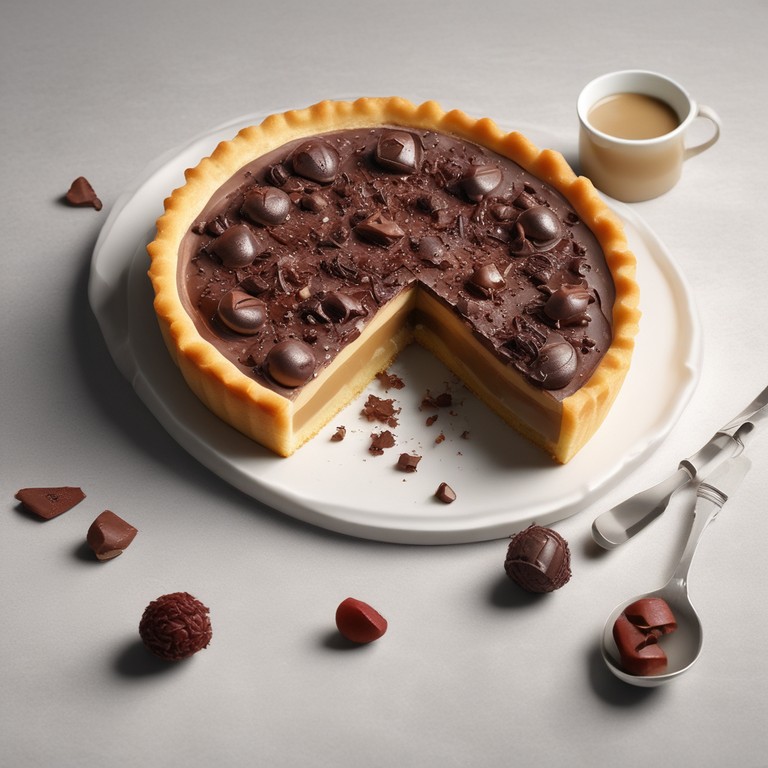 Torta de Chocolate Branco e Preto com Bis e Leite Condensado