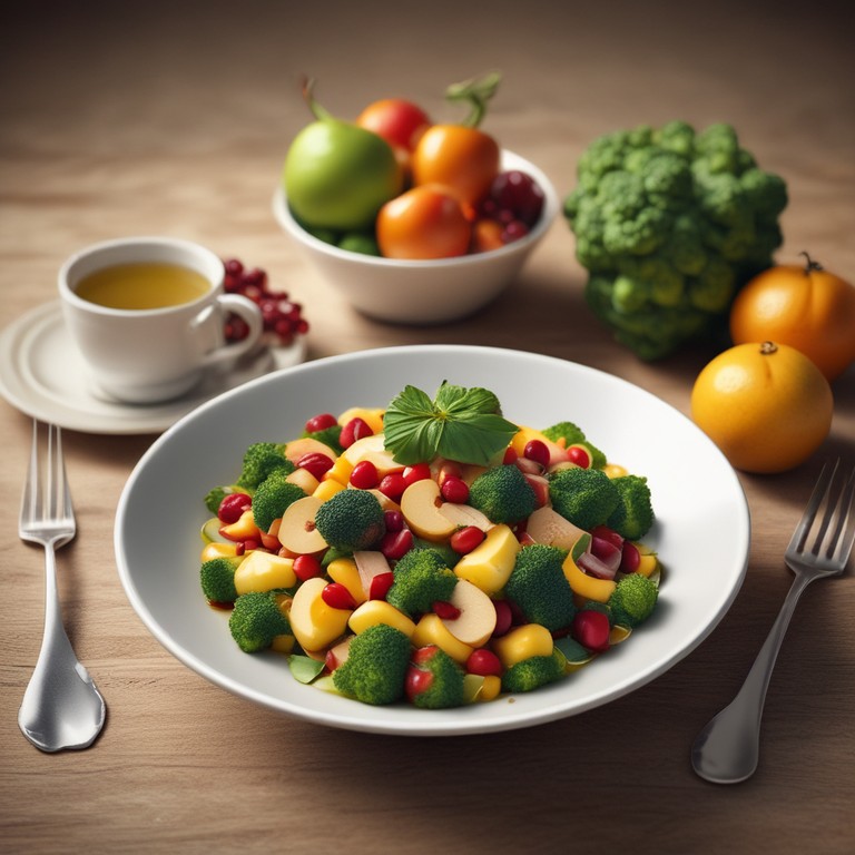 Brokkoli mit exotischer Fruchtnote