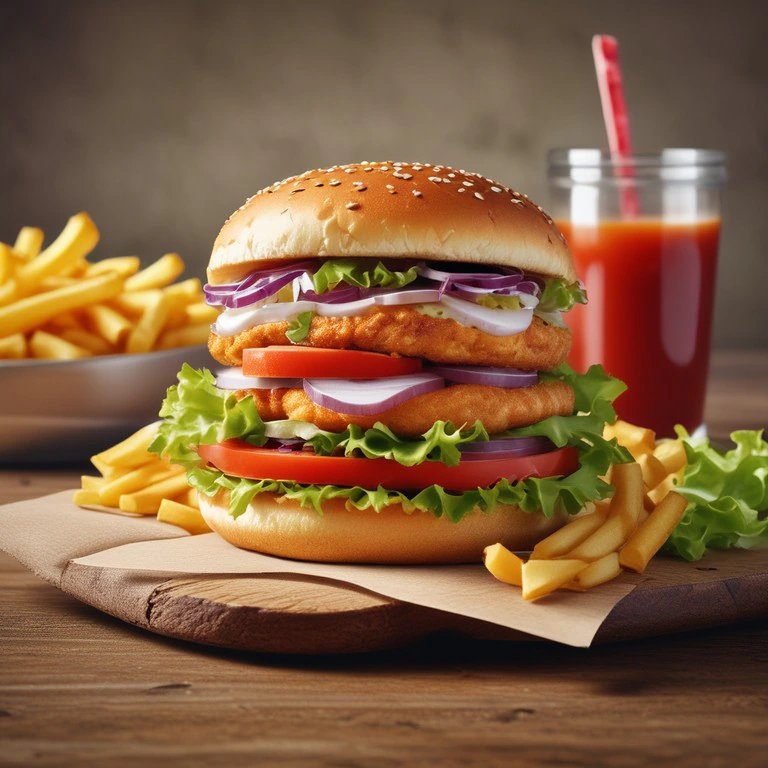 Burger de Poisson Gourmand