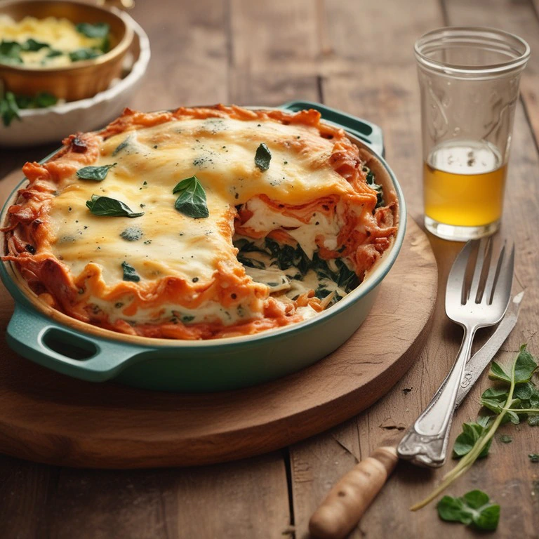 Lasagne Épinard Saumon Sans Pâte