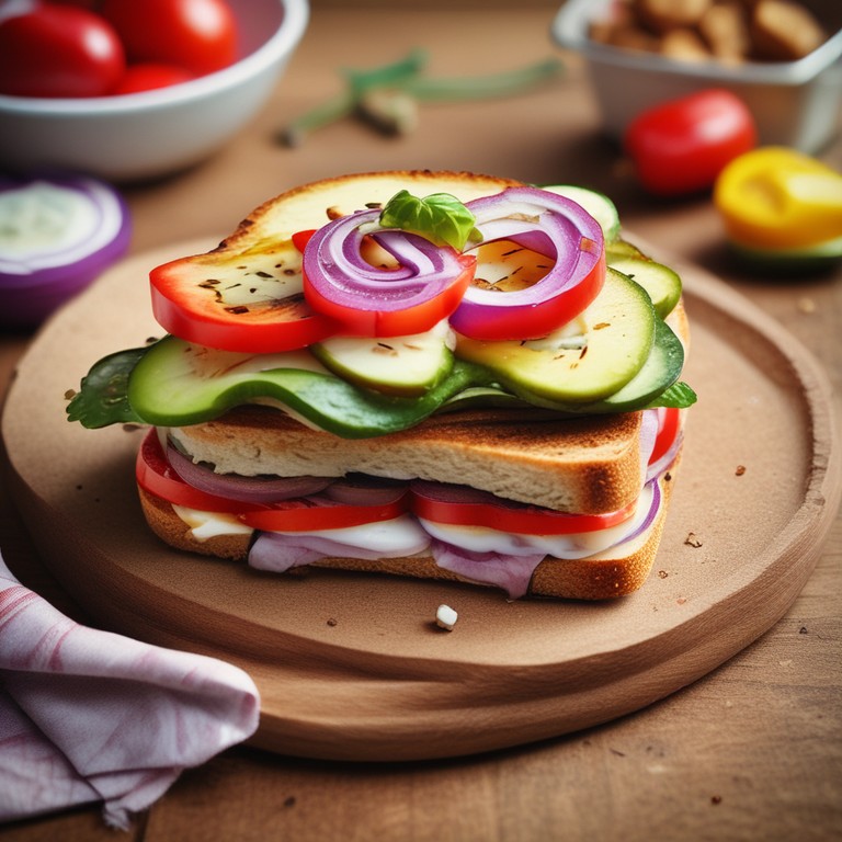 Ultimate Veggie Grill Sandwich