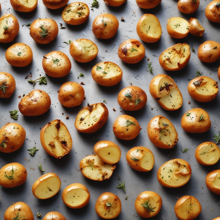 Crispy Garlic Roasted Potatoes