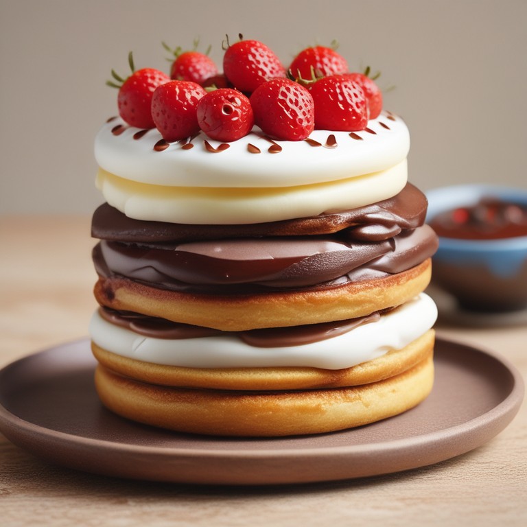 Birthday Dorayaki Cake